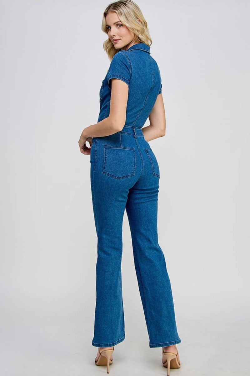 Gilliana Denim Jumpsuit