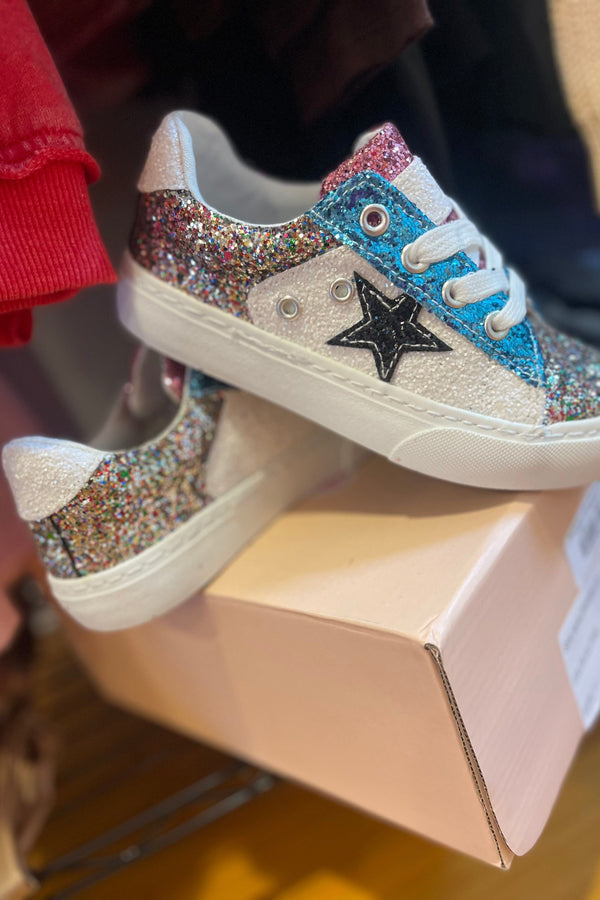 Youth/Kids Glitter Star Sneaker