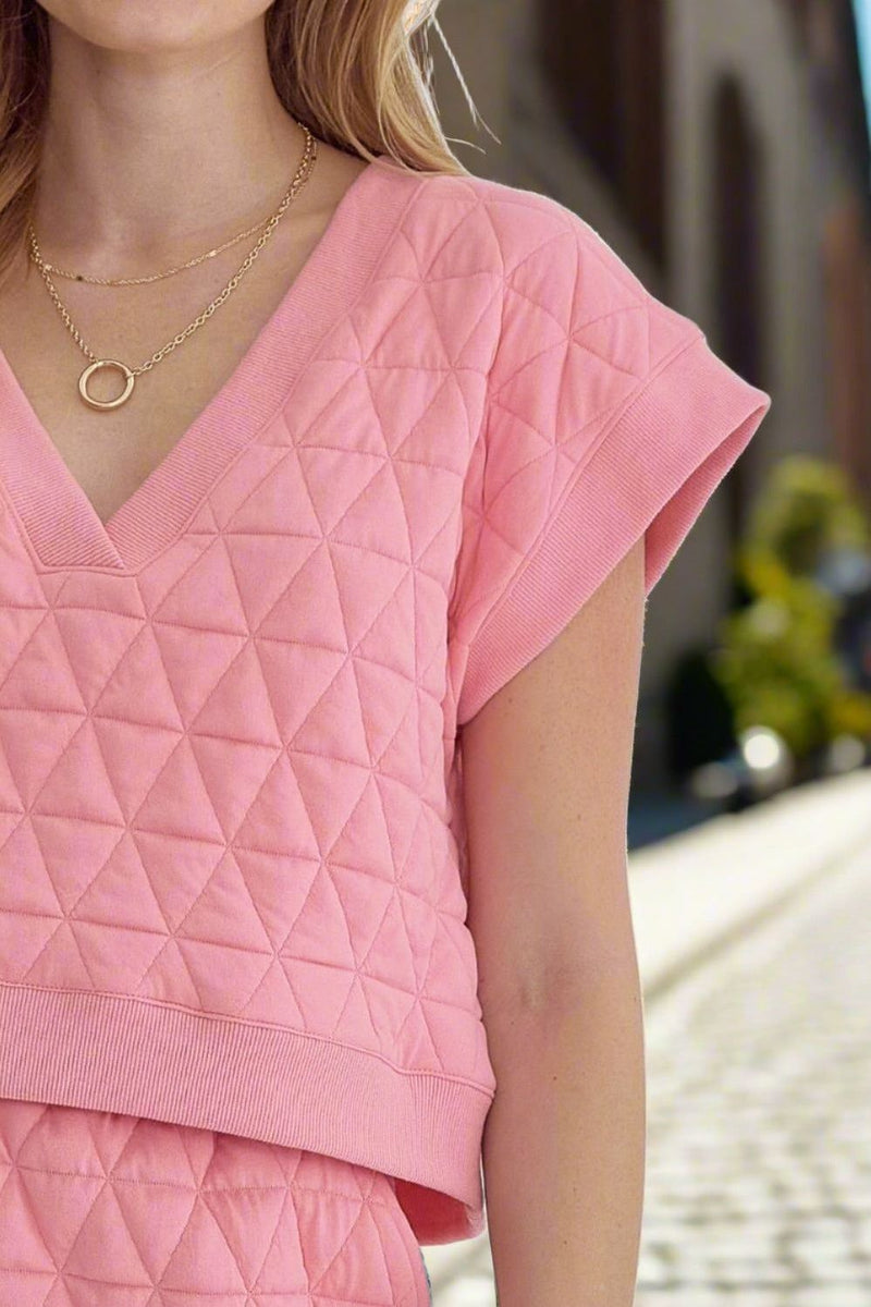 Traci Textured Top