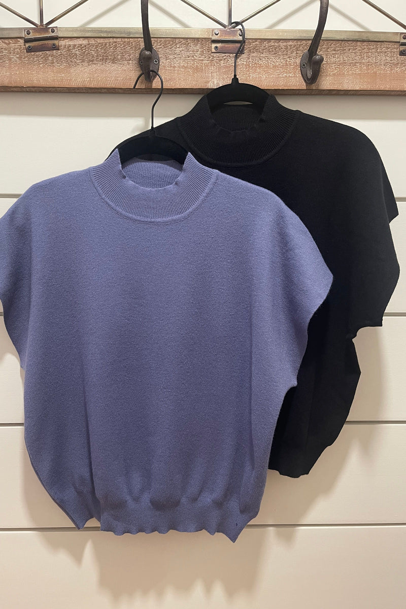 Demi Drop Shoulder SS Sweater
