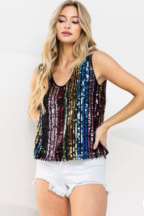 Made to Sparkle Sequin Top