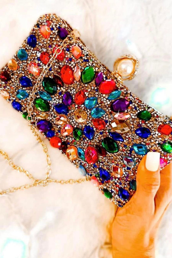 Showstopper Bejewled Clutch