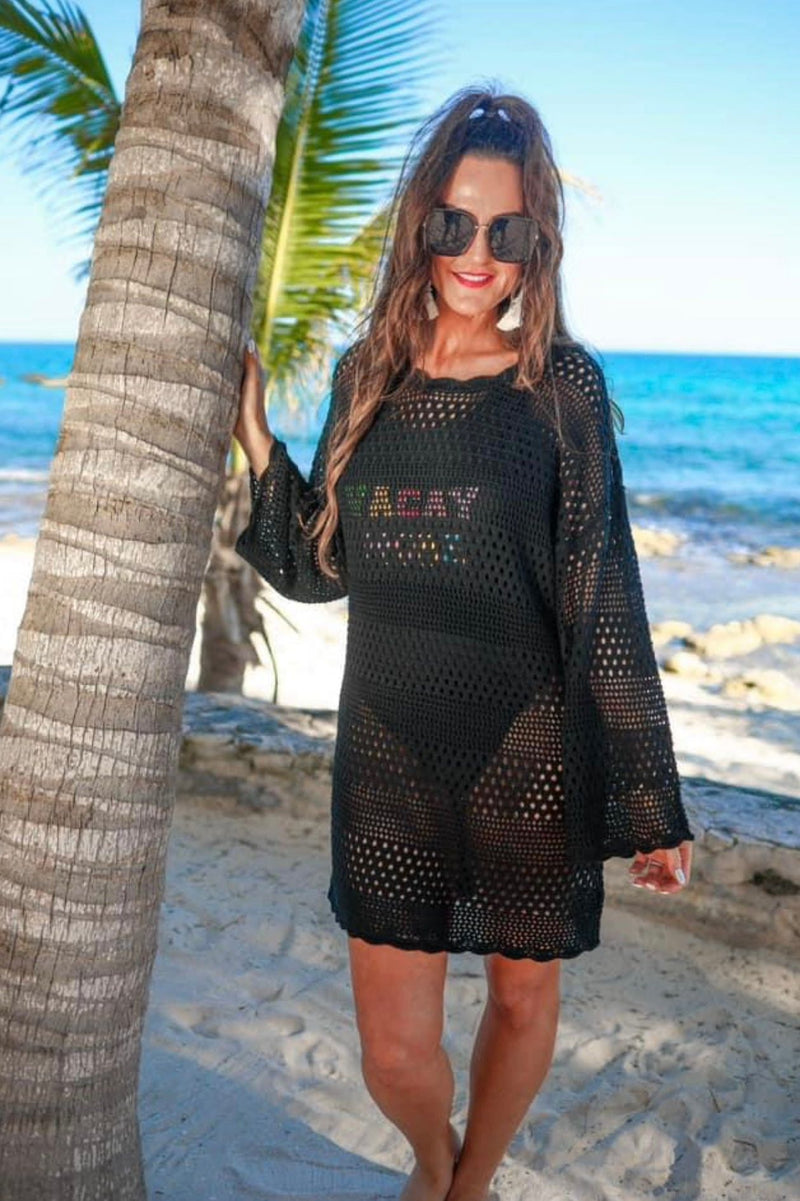 Out to Sea Crochet Coverup