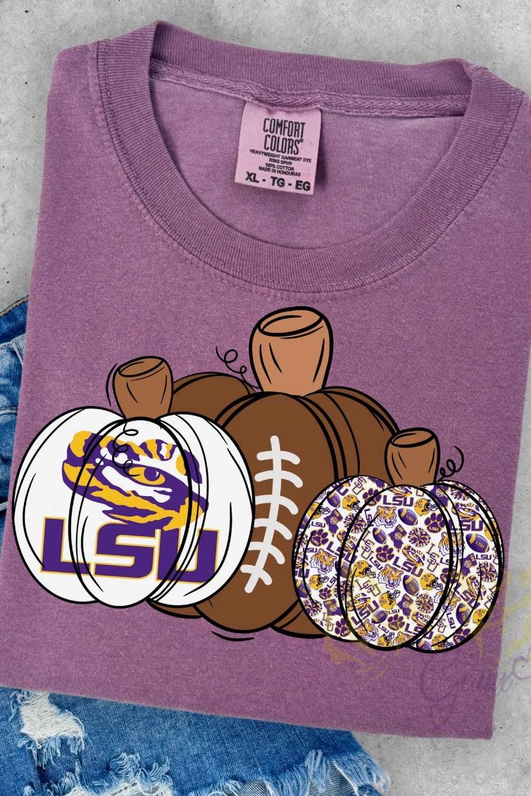 Geaux Pumpkin Tee