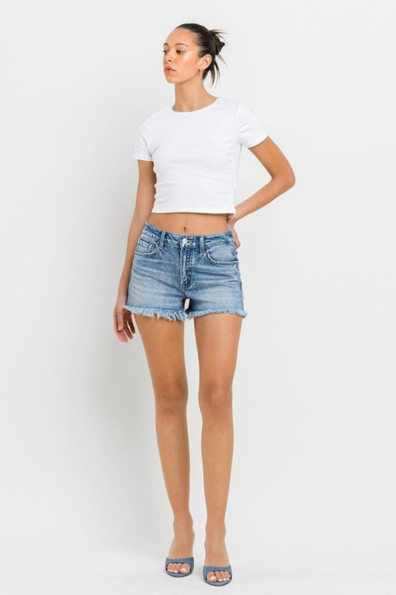 Haley High Gloss Metallic Shorts