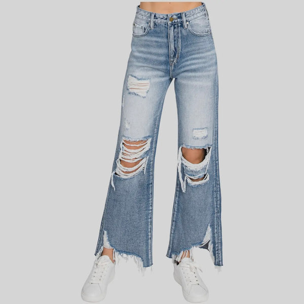 Rigid Vintage Cropped Flare Jean