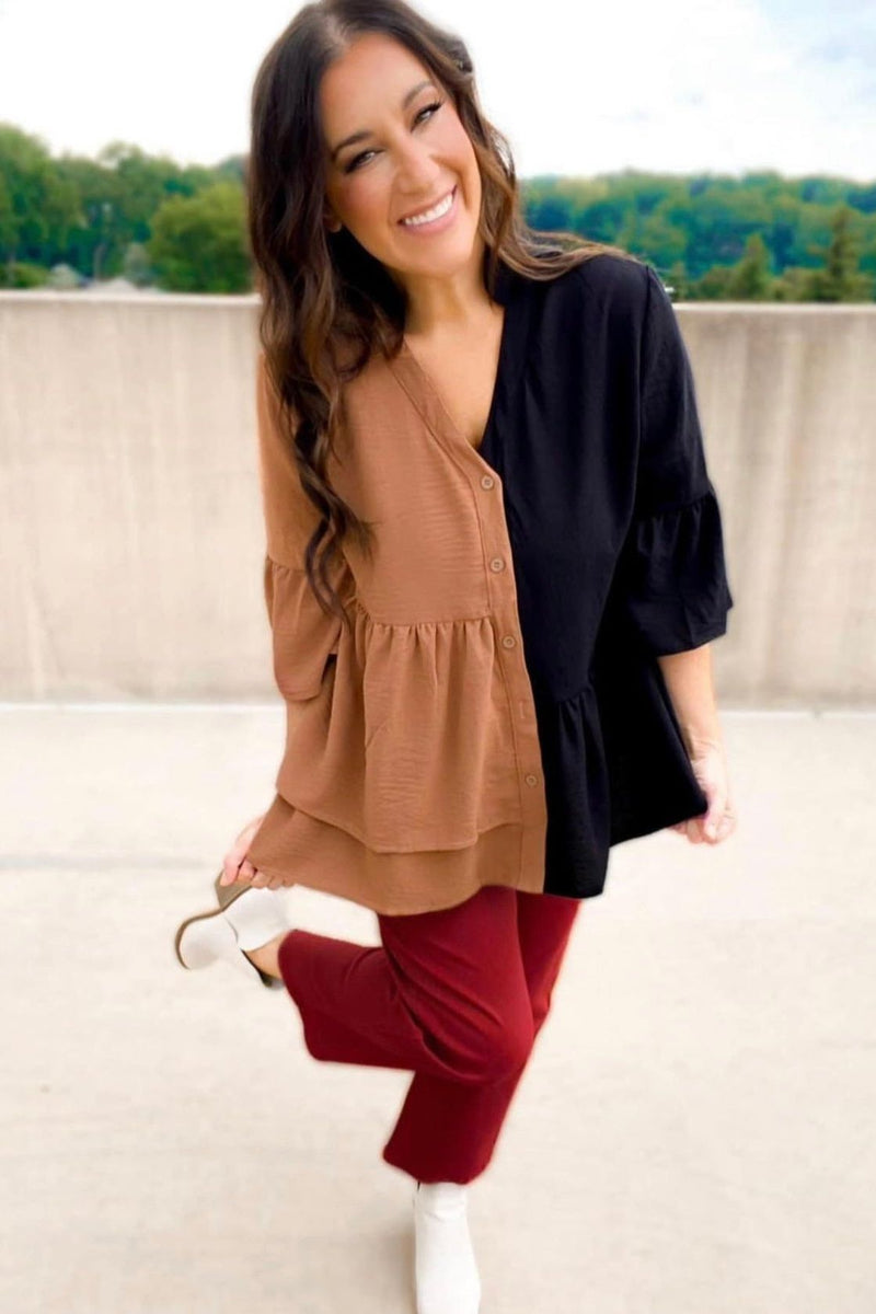 Addison Asymmetrical Blouse