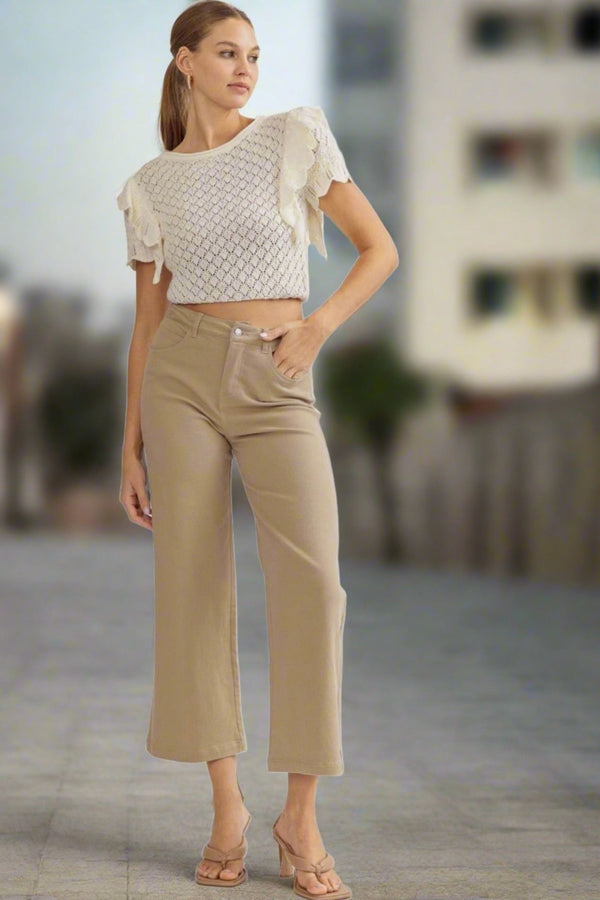 Teri Wide Leg Jean