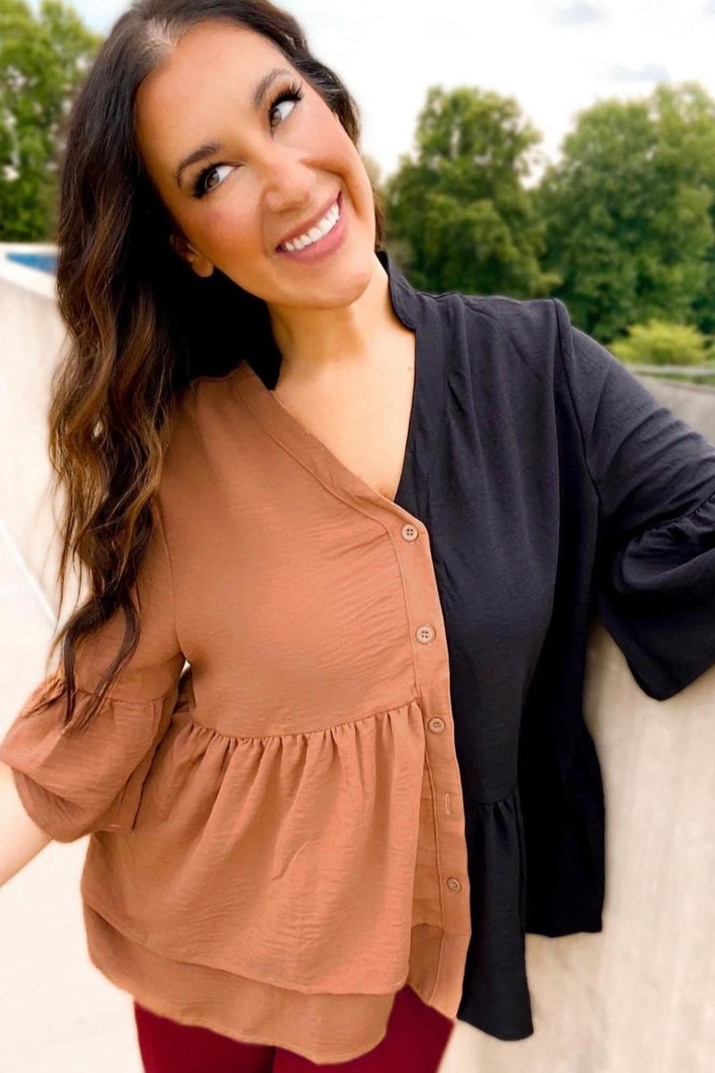 Addison Asymmetrical Blouse