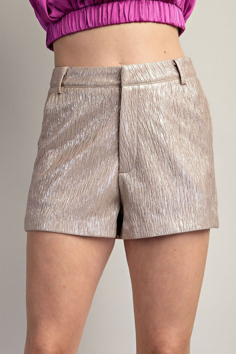 Tara Textured Shorts