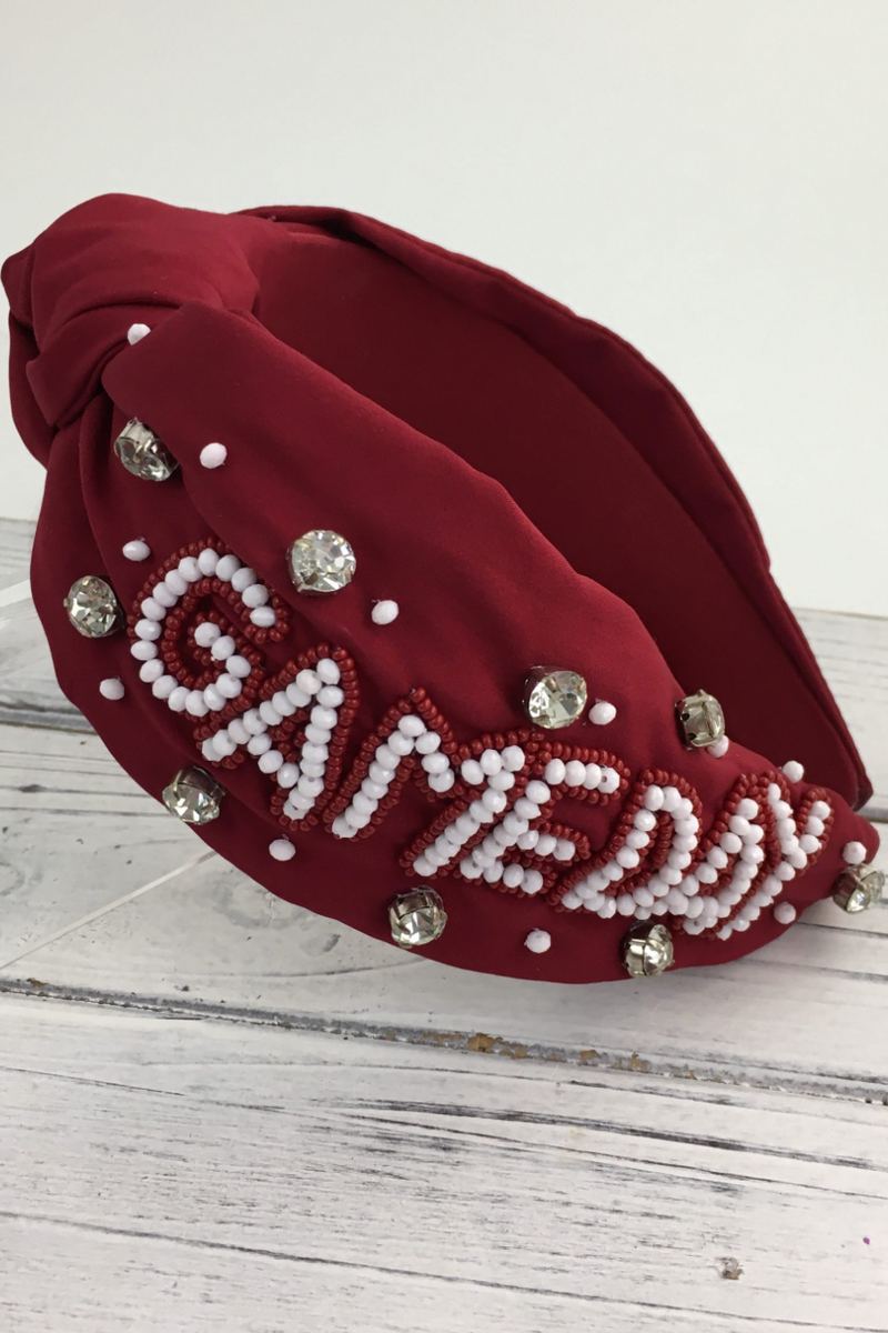 Gameday Beaded/Rhinestone headband