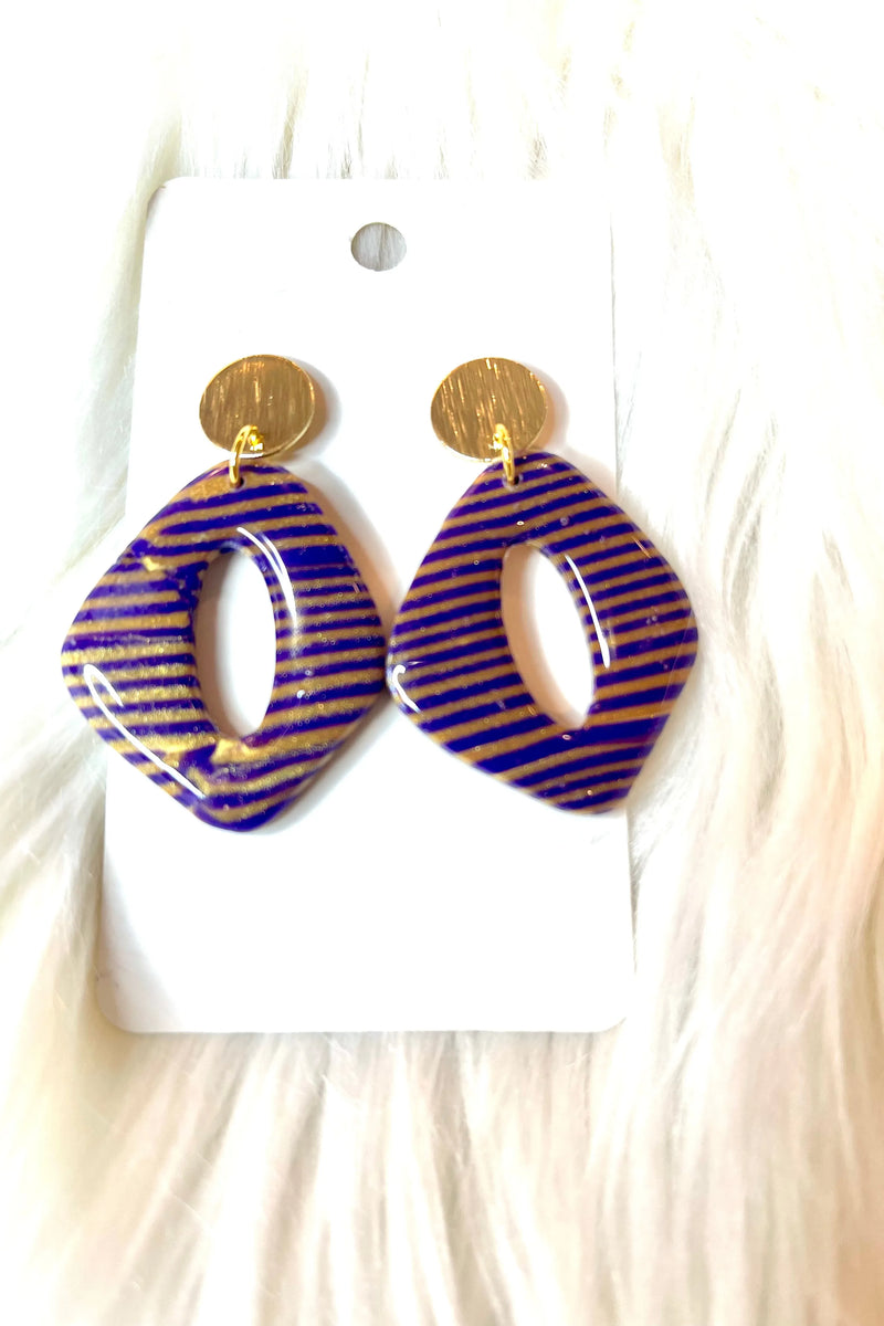 Tiger Stripe Earrings