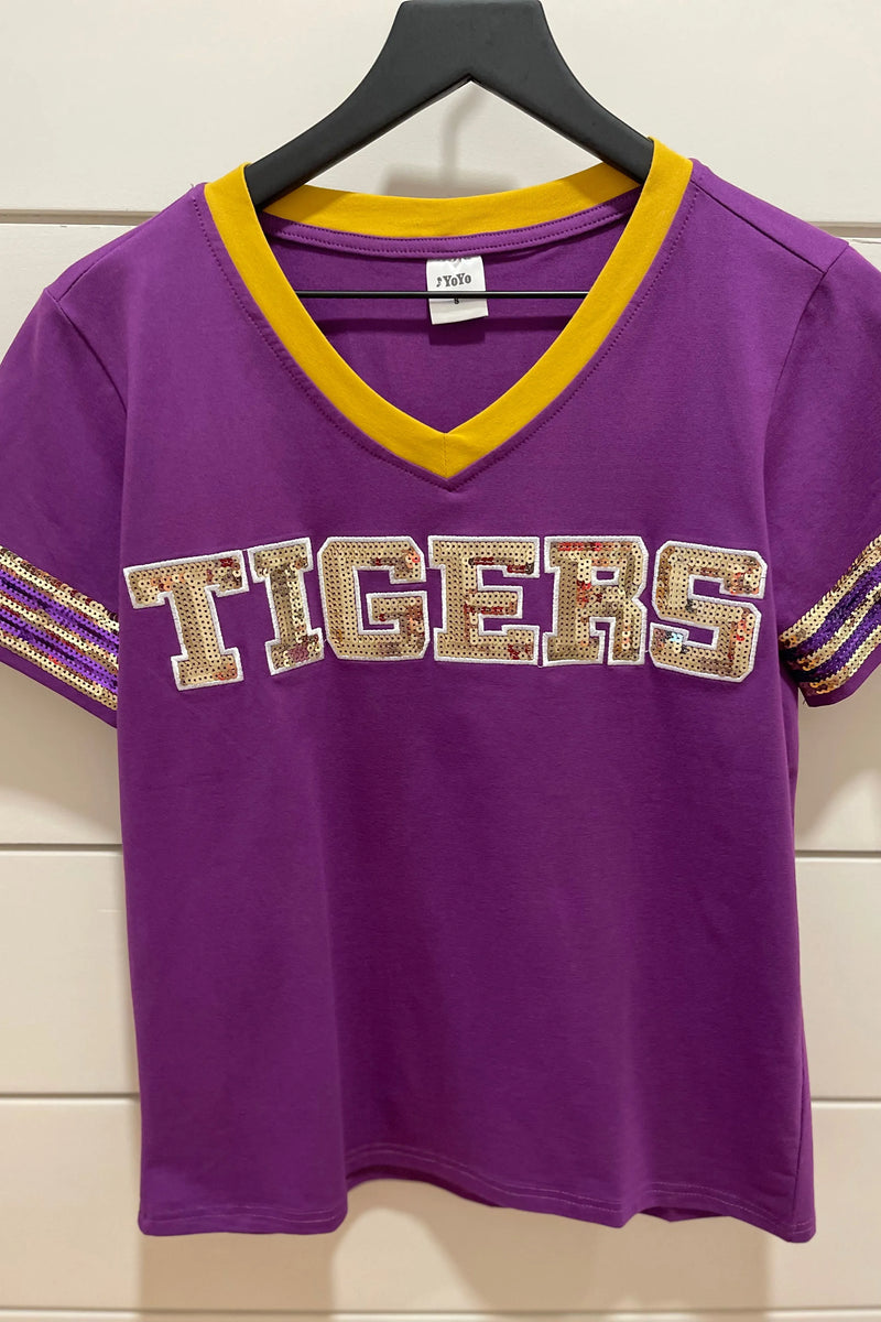 Gameday sequin top