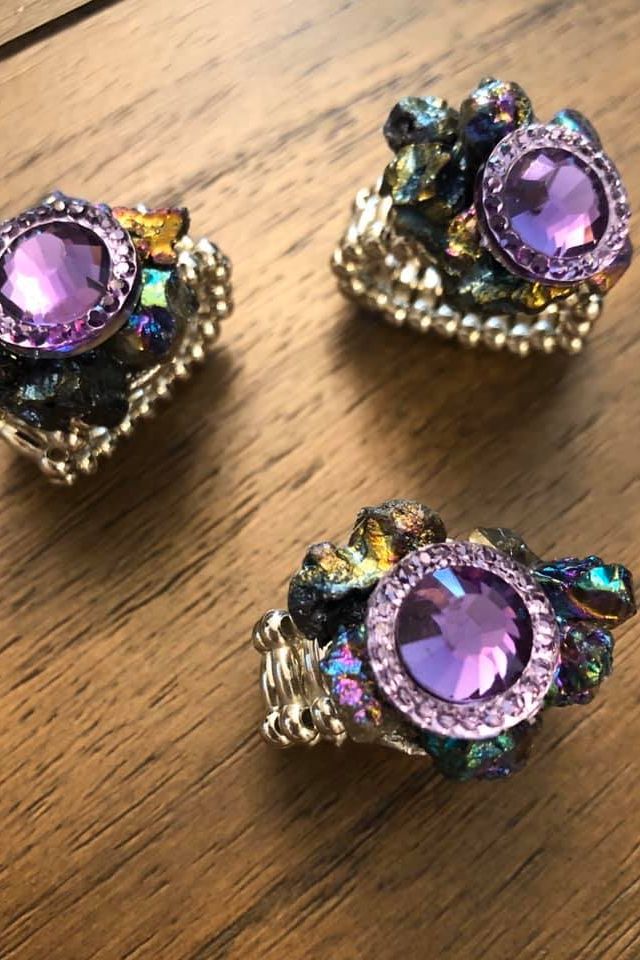 Stretchable fashion rings