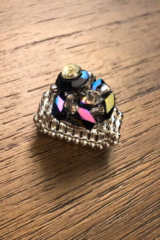 Stretchable fashion rings