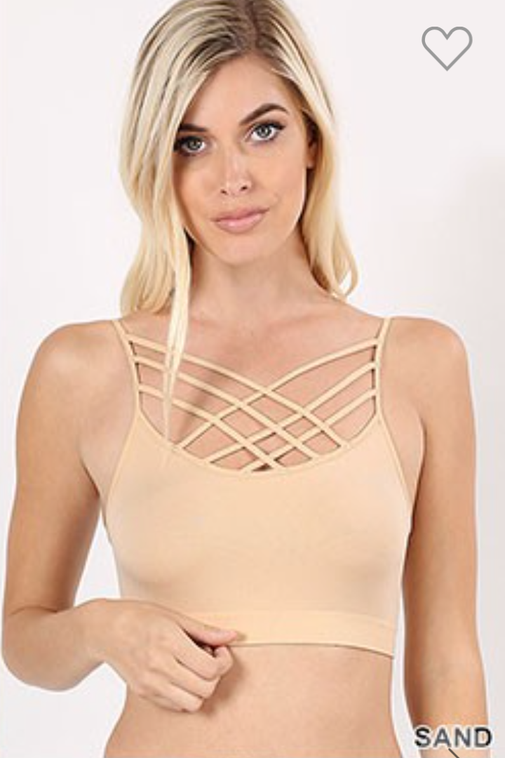Criss Cross bralette
