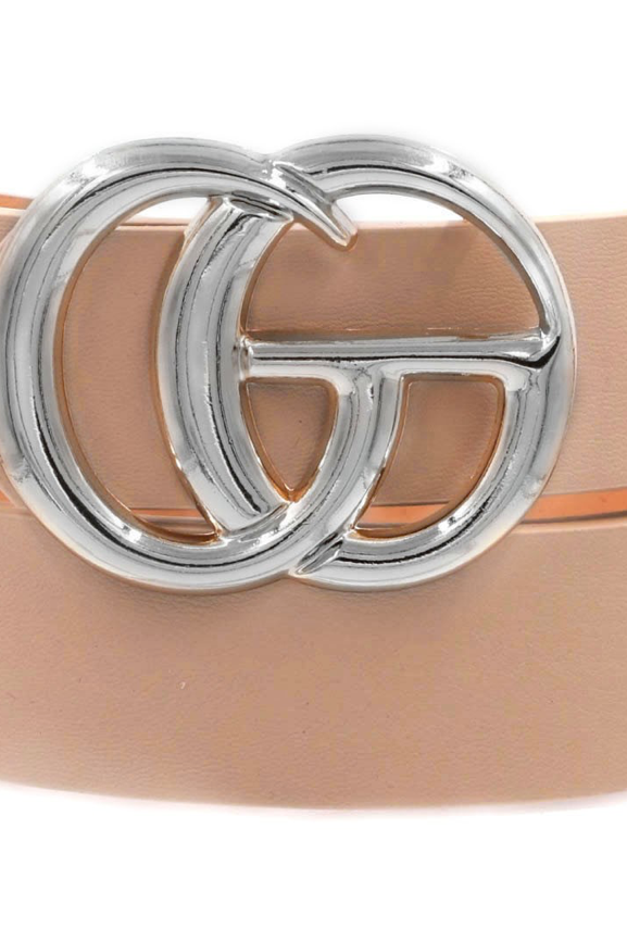 Double ring GC inspired solid belt