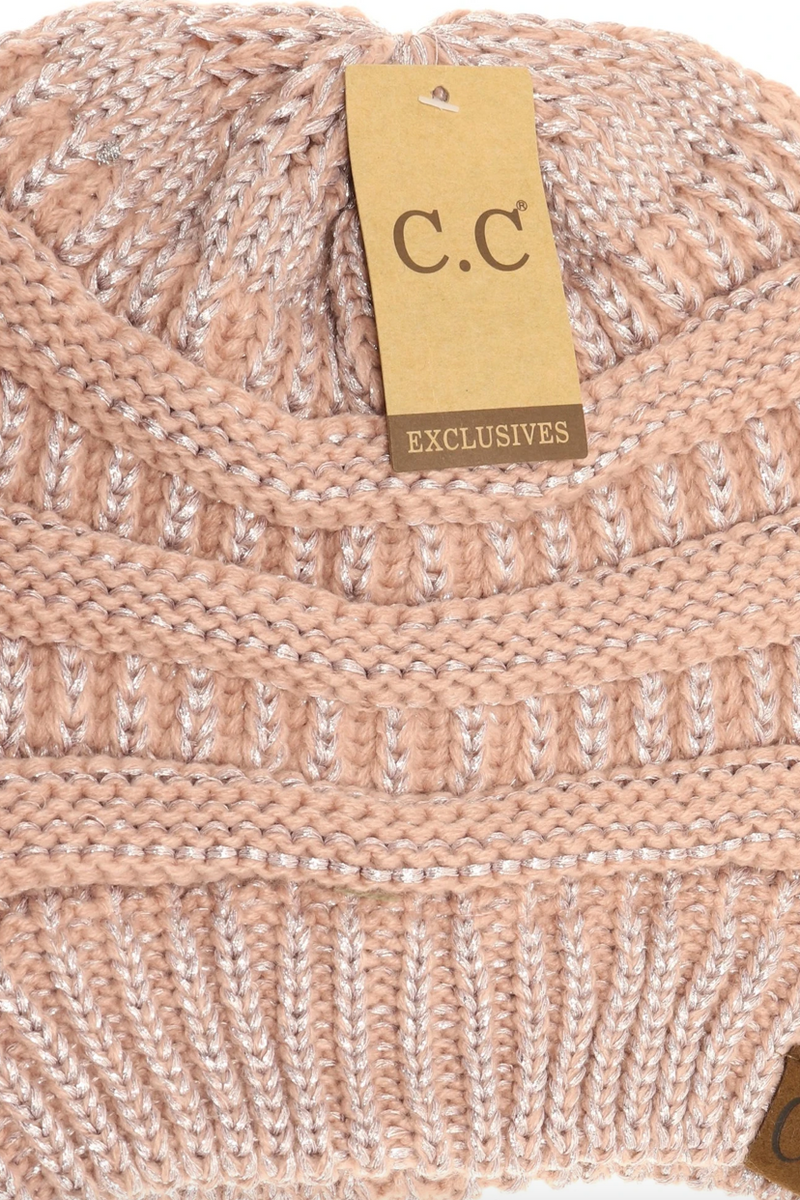 Metallic Beanie