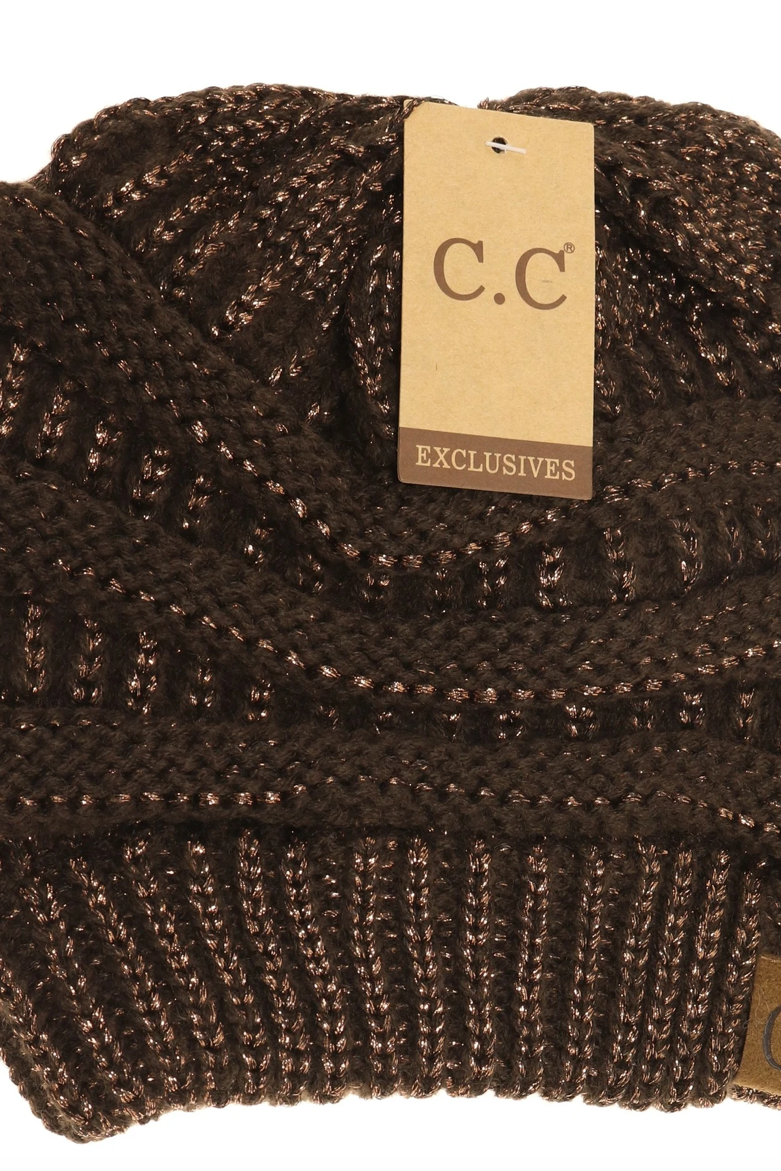 Metallic Beanie