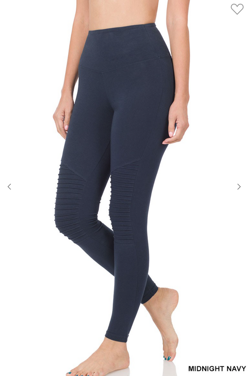 Cotton Moto Legging