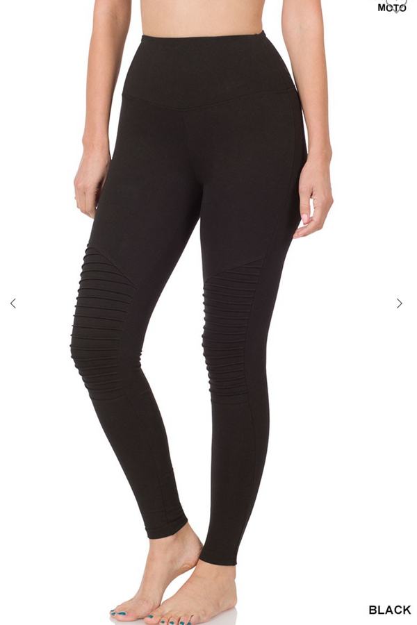 Cotton Moto Legging