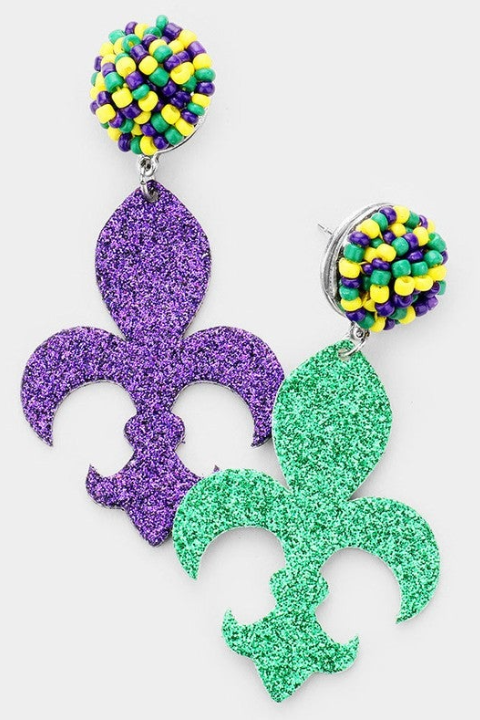 Mardi Gras earring Collection