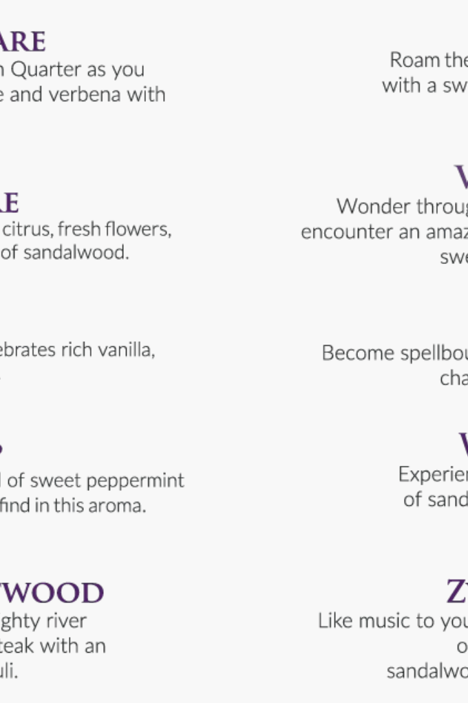 Bourbon Royalty Candle Collection