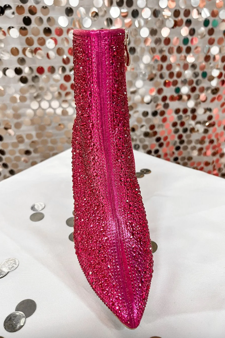 Game Changing Rhinestone Booties