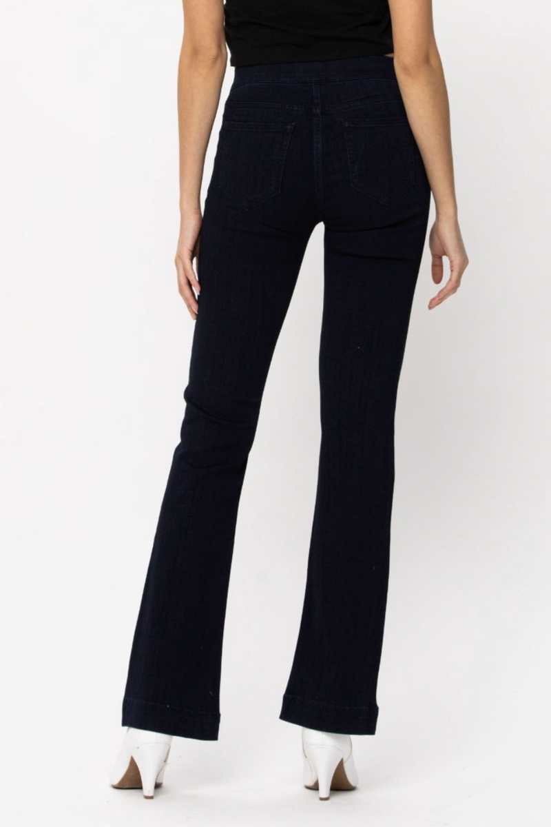 Mid-rise flare jegging - Regular Length