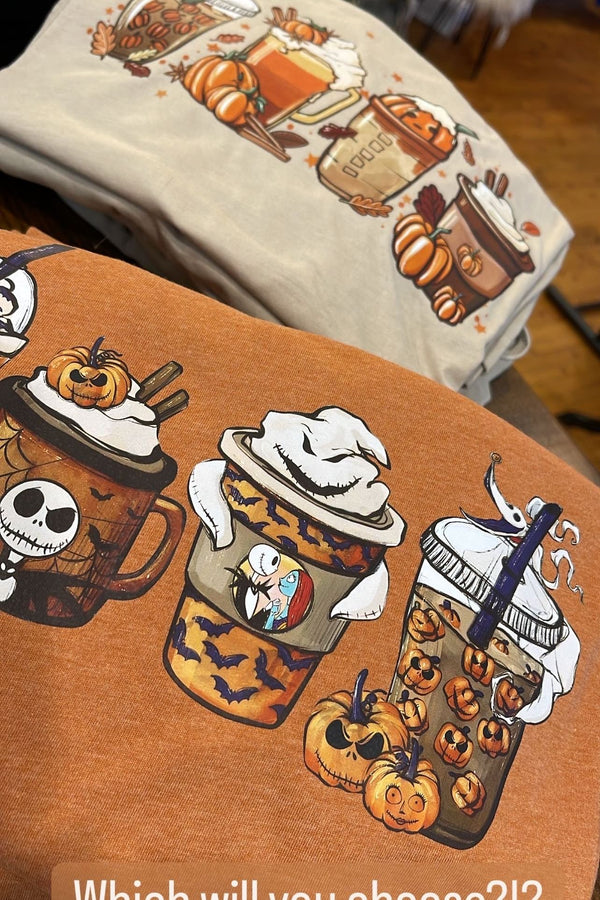 All About Fall Coffee Tees