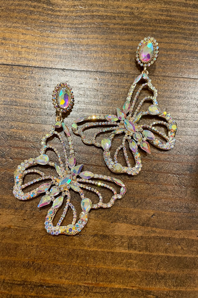 Statement Butterfly Earrings