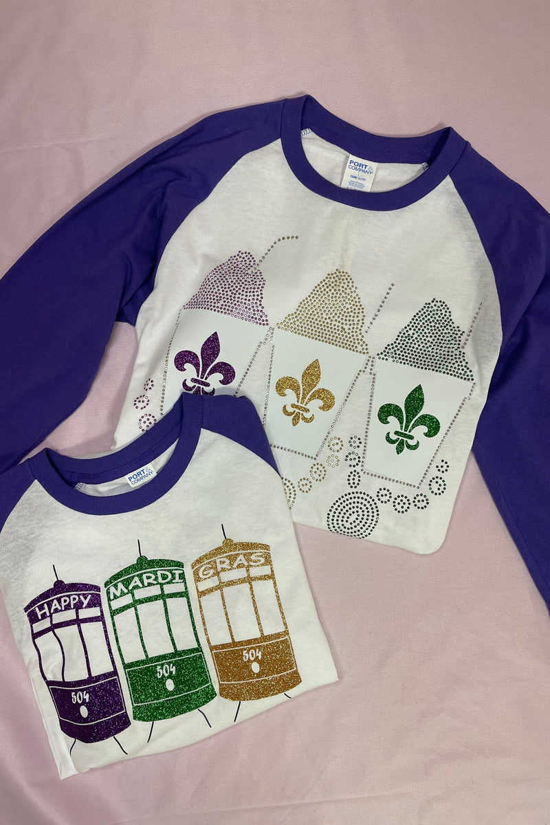 Take me to New Orleans Baseball Tee