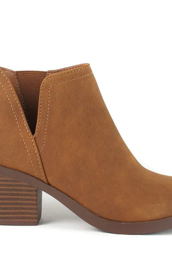 Short Bootie with Side Slit