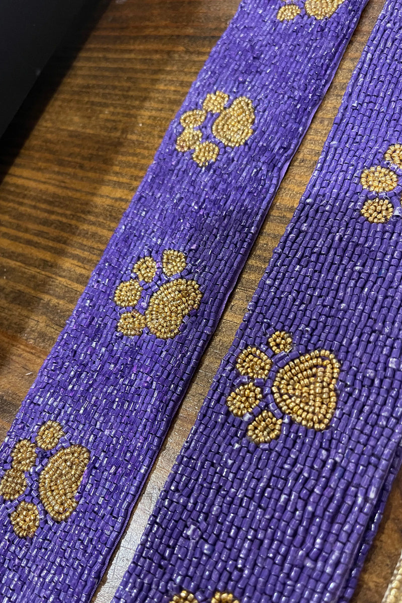 Beaded Spirit Guitar Strap