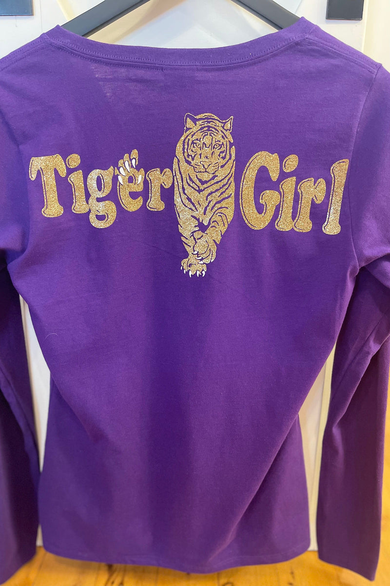 Tiger Girl long sleeve tee