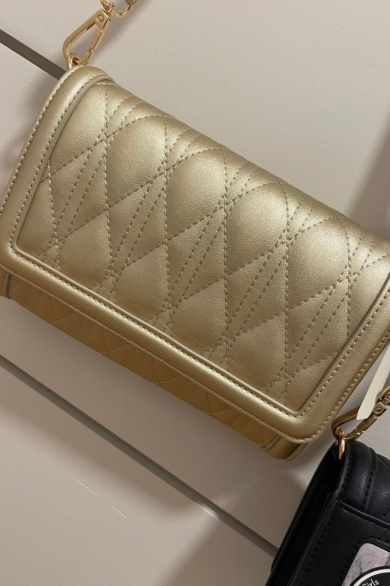 Cleo Metallic Phone Purse