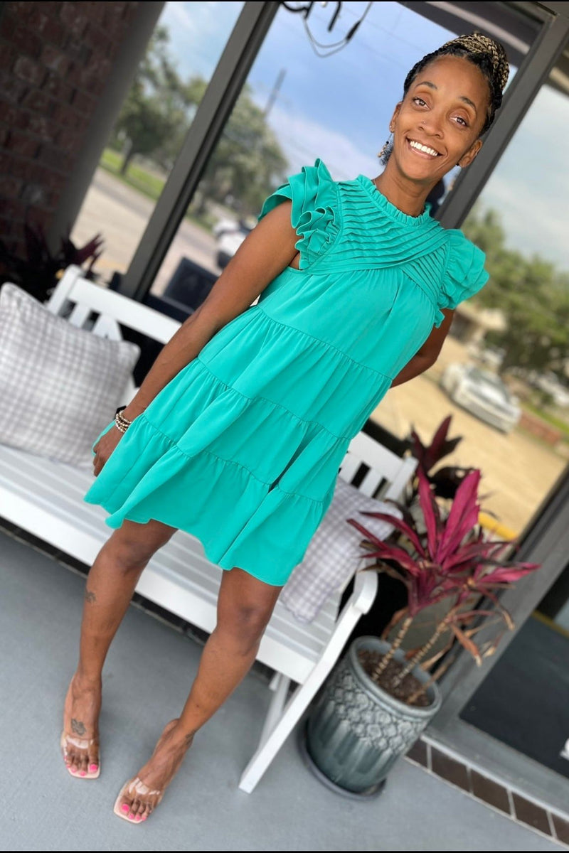 Rose Tiered dress