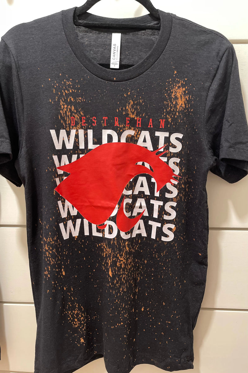 Wildcats bleached tee