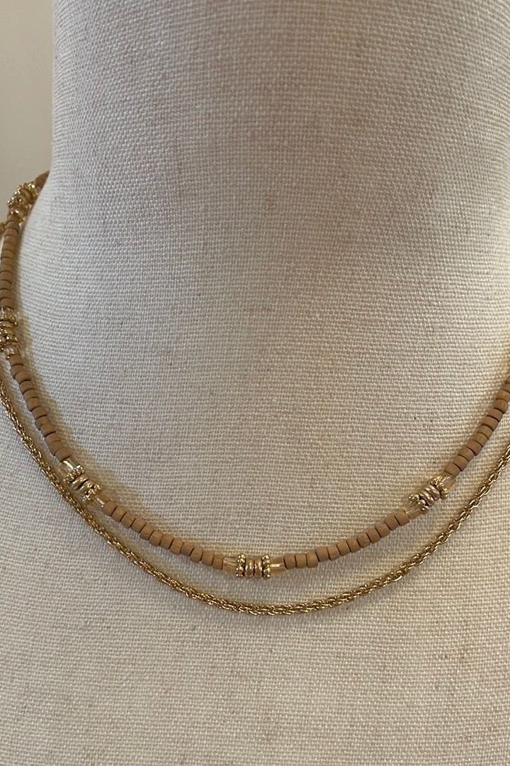 Layered Beaded Chain