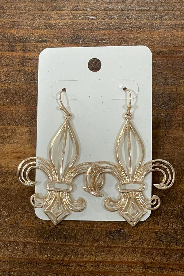 Fleur De Lis Earrings
