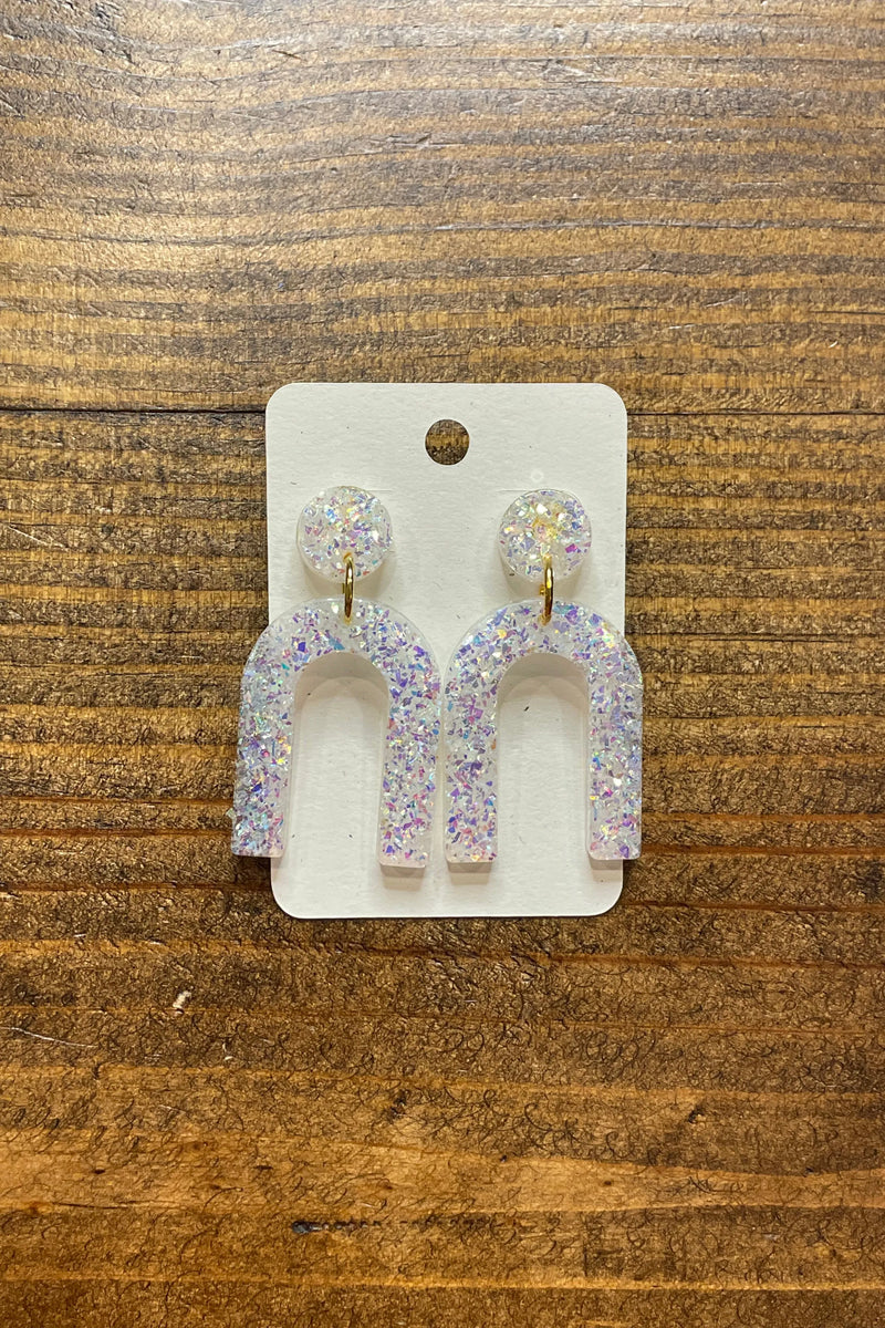 Prism U-Shape Earring