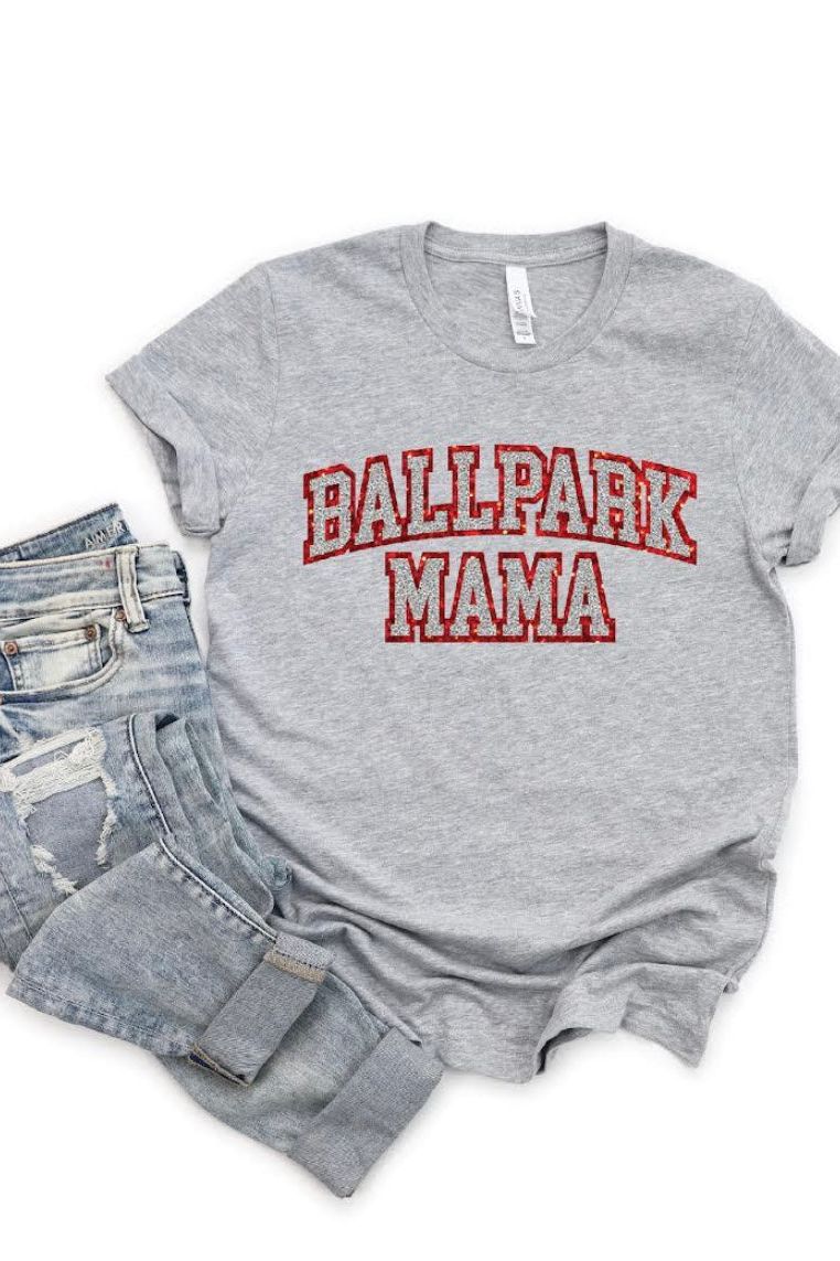 Ballpark Mama Tee