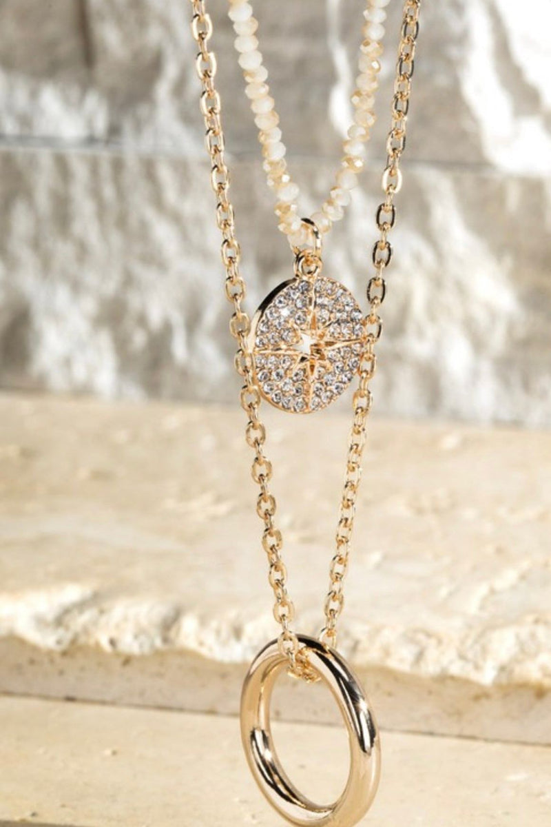 Starburst Layered Necklace