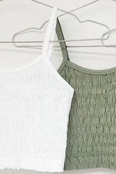 Scrunchi Brami Crop Tank